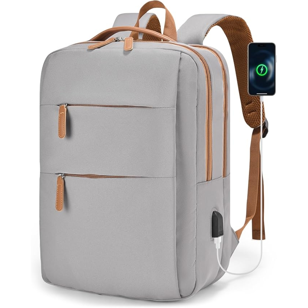 Σακίδιο Πλάτης Καμπίνας 41x30x15cm Με Θήκη Laptop Και USB Motarro MYD274-2