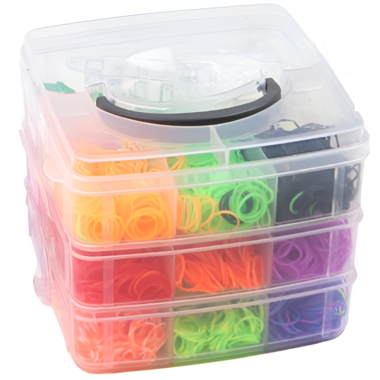 Σετ Δημιουργίας Βραχιολιών Με Λαστιχάκια 3500τμχ Σε Κουτί ME174-17