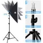 Σετ Softbox Φωτισμού 50x70cm Με LED Λάμπα 30W Και Τρίποδο Puluz PU5070EU - Image 3