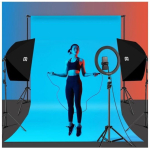 Σετ Softbox Φωτισμού 50x70cm Με LED Λάμπα 30W Και Τρίποδο Puluz PU5070EU - Image 6