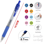 Σετ Στυλό Gel 8 Τεμαχίων Πολύχρωμα 0.7mm Alsuomi AL3208 - Image 2