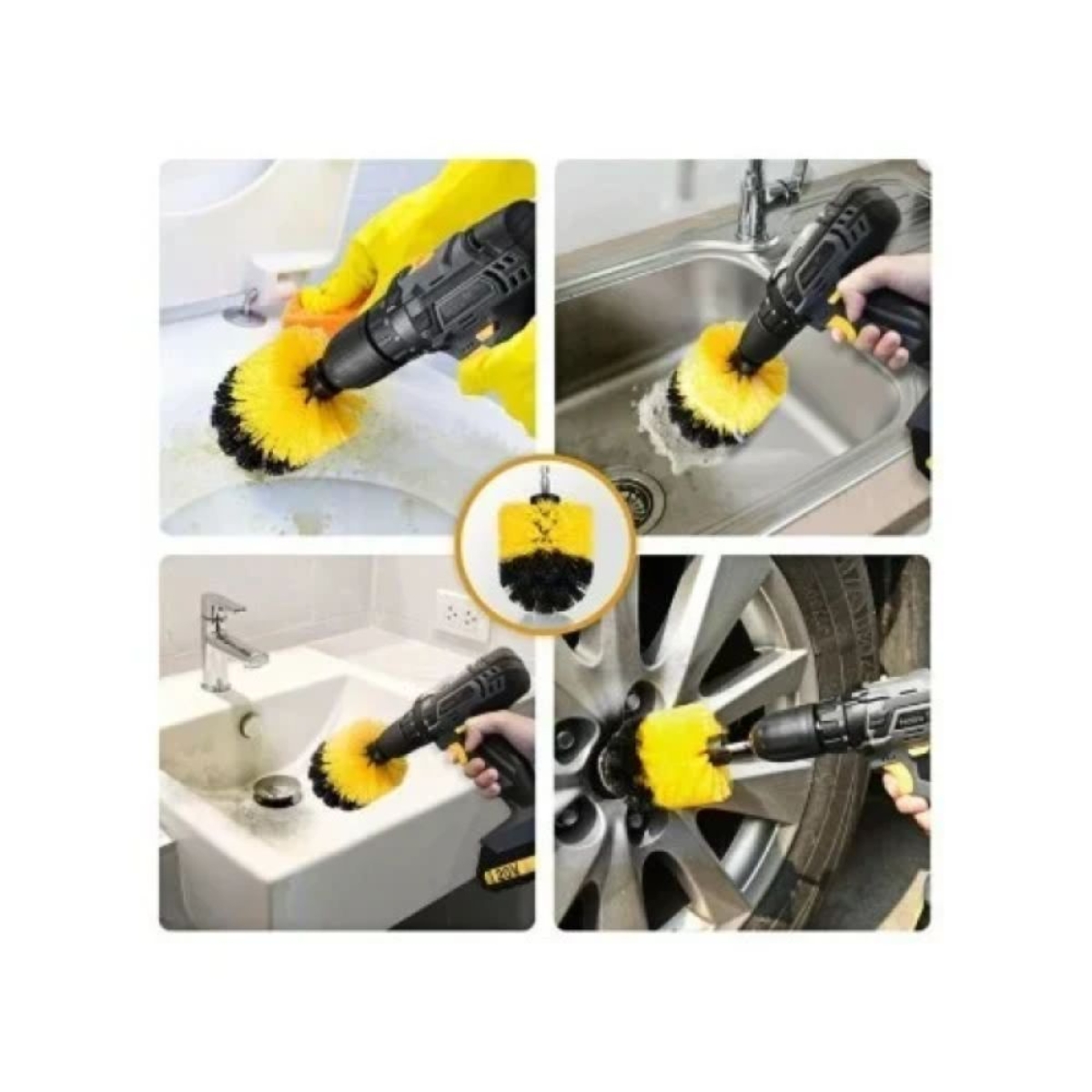 Σετ βούρτσες καθαρισμού για δράπανο 5 τεμαχίων