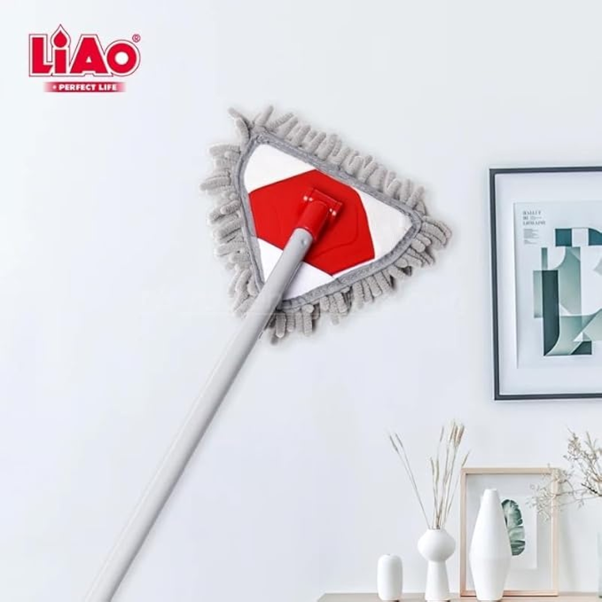 Σφουγγαρίστρα Microfiber Με Τηλεσκοπικό Κοντάρι Liao A130017 - Image 2