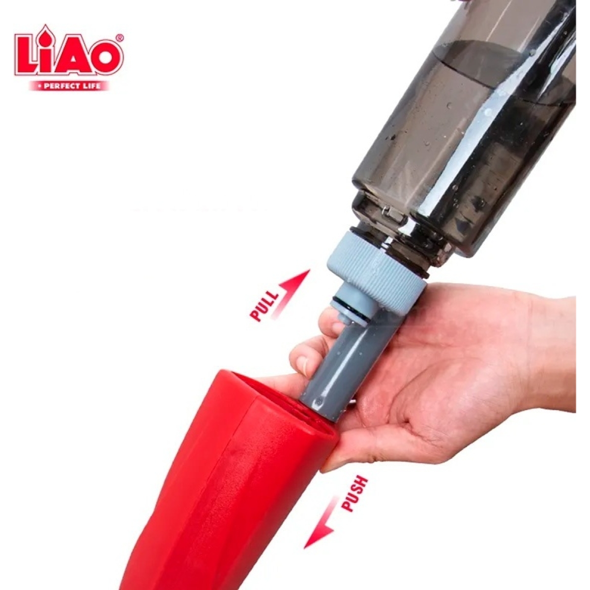 Σφουγγαρίστρα Spray Microfiber Με Δοχείο Νερού 700ml Liao A130002 - Image 10