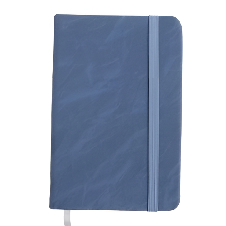 Σημειωματάριο A6 Marble Με PU Εξώφυλλο Και Λάστιχο 80 Φύλλα Alsuomi AL9774