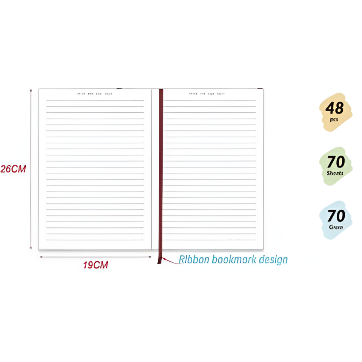 Σημειωματάριο B5 70 Φύλλων AL9757