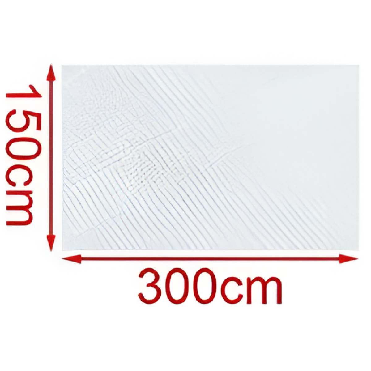 Σίτα Κουνουπιέρα Παραθύρου Λευκή 150x300cm 3280167 - Image 2