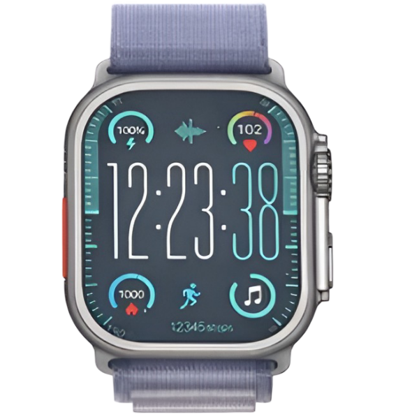 Smartwatch Ultra 7 Σε 1 Με Κλήσεις Bluetooth Και 3 Λουράκια C26 Ultra 2