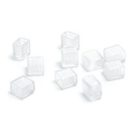 Τάπες Τερματισμού LED Ταινίας 8mm COB Διάφανες Σετ 10 Τεμαχίων Aigostar