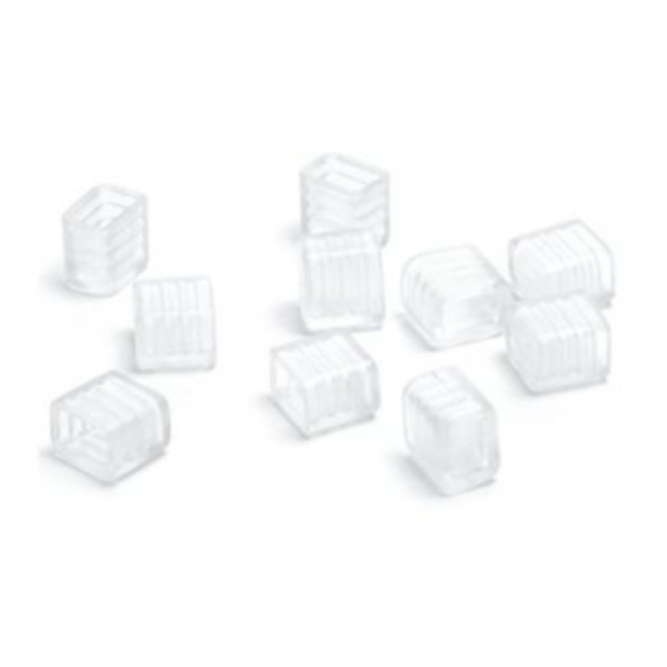 Τάπες Τερματισμού LED Ταινίας 8mm COB Διάφανες Σετ 10 Τεμαχίων Aigostar