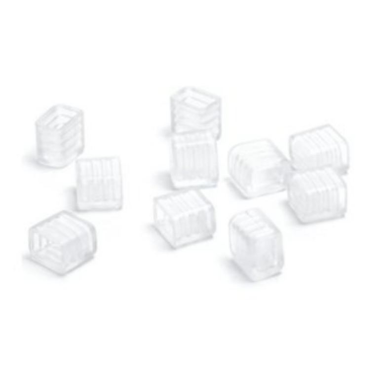 Τάπες Τερματισμού LED Ταινίας 8mm COB Διάφανες Σετ 10 Τεμαχίων Aigostar