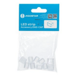 Τάπες Τερματισμού LED Ταινίας 8mm COB Διάφανες Σετ 10 Τεμαχίων Aigostar