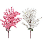 Τεχνητό Διακοσμητικό Κλαδί Κερασιάς 90cm Με Άνθη 87926