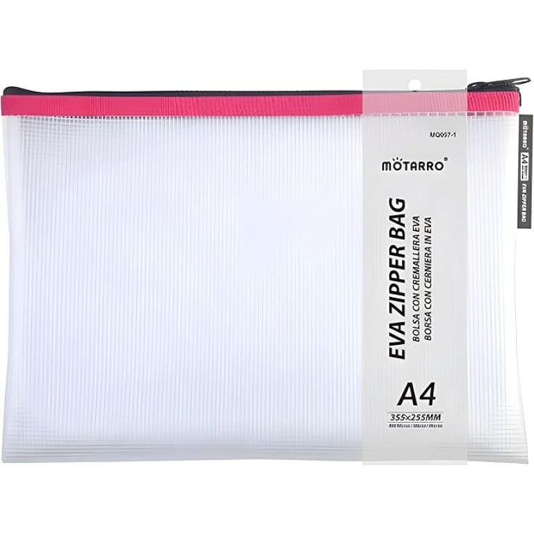 Τσαντάκι Εγγράφων EVA Με Φερμουάρ A4 Motarro MQ057-1