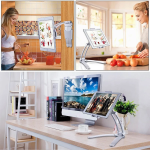 Βάση Στήριξης Για Tablet & Smartphone 2 Σε 1 Aσημί - Image 8