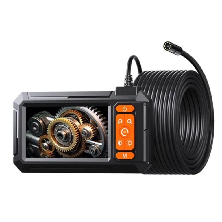 Βιομηχανικό ενδοσκόπιο με οθόνη 4.3″ 1980*1080, Μονός φακός 8mm HL18668-265