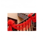 Ύφασμα Τούλι για Διακόσμηση σε Ρολό 48cm x 4.5m 86812 - Λευκό