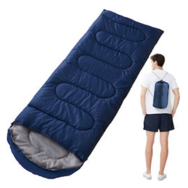 Υπνόσακος μονός 2 εποχών με κουκούλα 220x75cm FX-8963