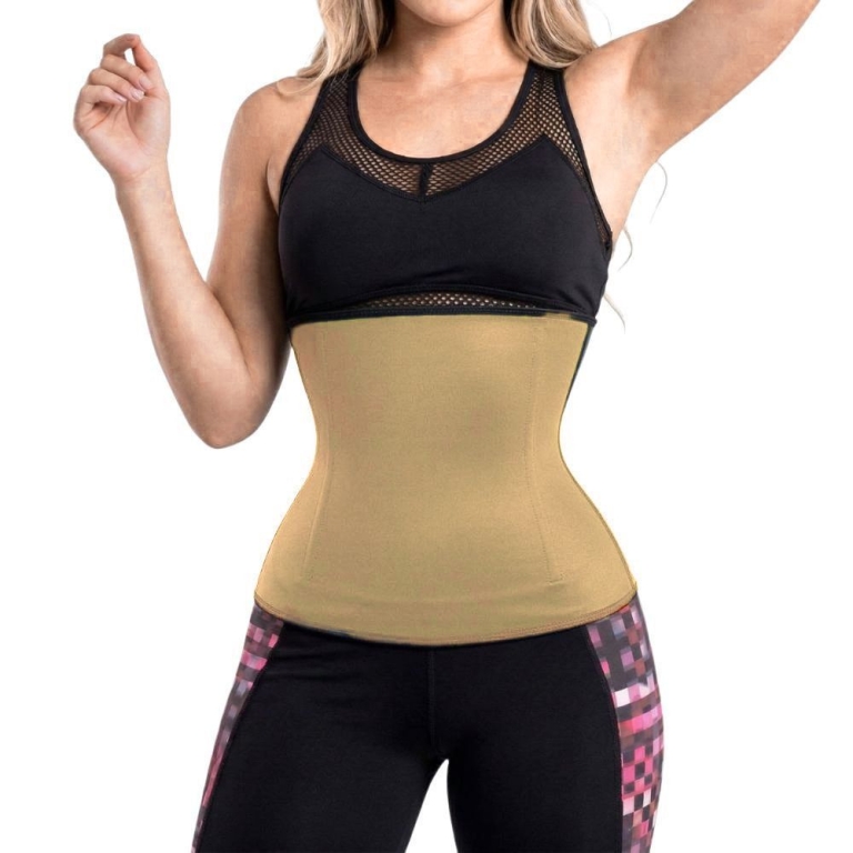 Ζώνη Εφίδρωσης & Αδυνατίσματος Κοιλιάς – Slim Shaper Σύσφιξης Μέσης Μπεζ