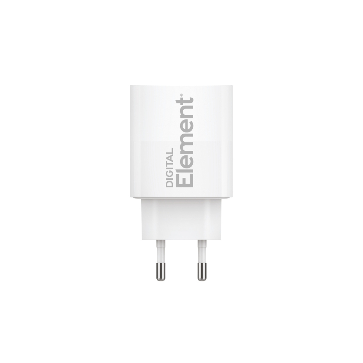 Φορτιστής Σπιτιού GaN PD 30W Element CH-250PD 1 Θέσης, με καλώδιο Lightning PD 27W 1m Λευκό - Image 2