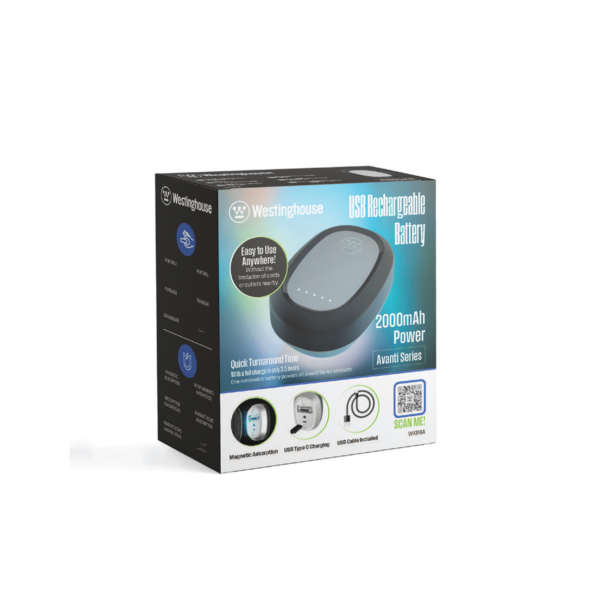 WESTINGHOUSE - WKRBA - Μαύρο/Γκρι - Image 2