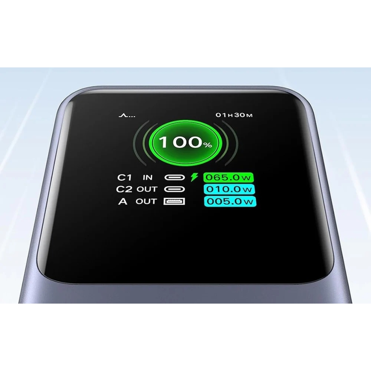 Ugreen Power Bank 20000mAh 130W 1xUSB-A 2xUSB-C Quick Charge 3.0 PB721 Γκρι - Image 4