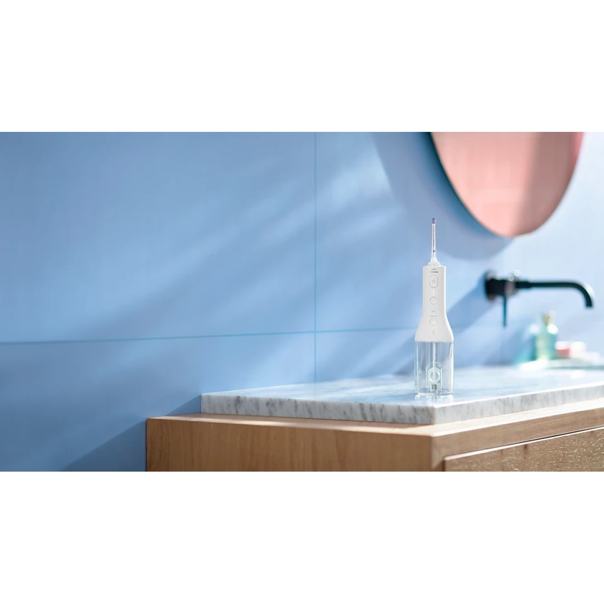 Philips Sonicare Water Flosser με Θήκη Ταξιδίου Λευκό HX3826/31 - Image 2