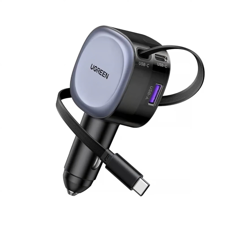 Ugreen Φορτιστής Αναπτήρα Αυτοκινήτου GaN 75W