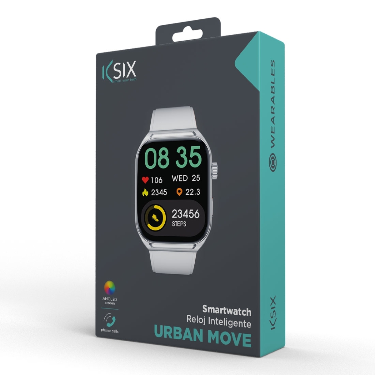 KSIX Smartwach URBAN MOVE GRAY BXSW28B - Image 2