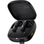Baseus Bowie E20 In-ear True Wireless Ακουστικά με Αντοχή στον Ιδρώτα και Θήκη Φόρτισης Μαύρα