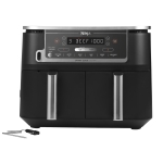 Ninja Foodi MAX Dual Zone Air Fryer με Διπλό Αποσπώμενο Κάδο 9.5lt Μαύρο AF451EU