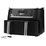 Ninja Foodi MAX Dual Zone Air Fryer με Διπλό Αποσπώμενο Κάδο 9.5lt Μαύρο AF451EU - Image 3
