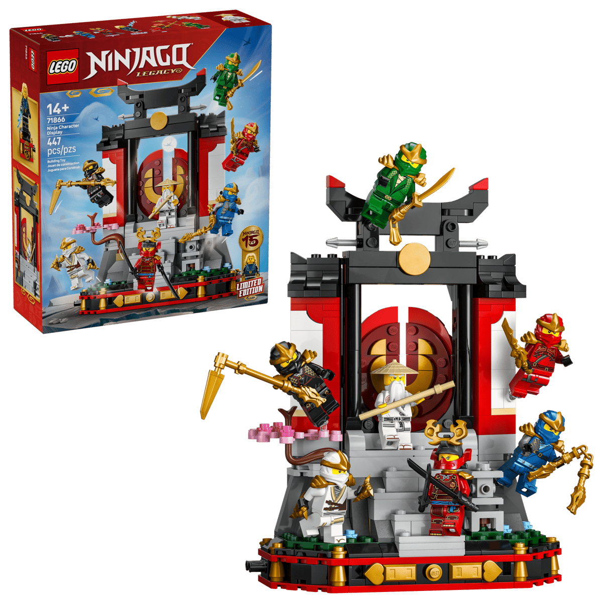 LEGO Ninjago Ninja Character Display 15th Anniversary για 14+ Ετών 447τμχ 71866 - Image 2