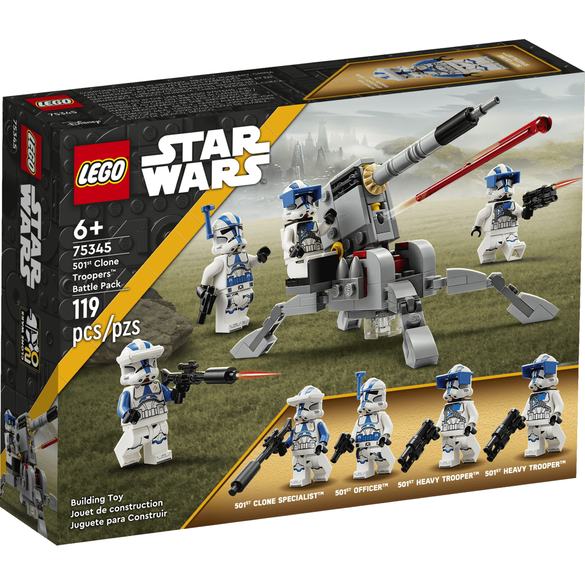LEGO Star Wars 501st Clone Troopers για 6+ Ετών 75345 - Image 2