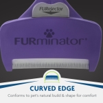 FURminator Βούρτσα Γάτας για Medium/Large Γάτες με Κοντό Τρίχωμα FUR151326 - Image 3