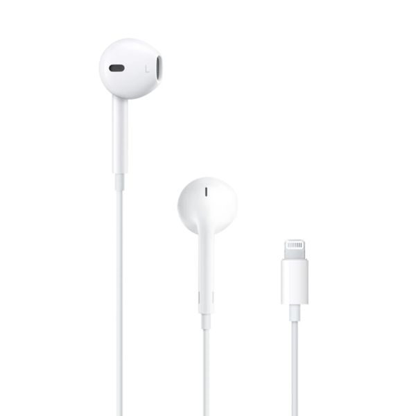 Apple EarPods Earbuds Handsfree Ακουστικά με Βύσμα Lightning Λευκό MWTY3ZM/A