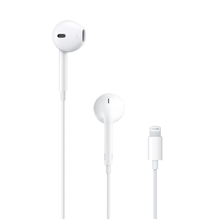 Apple EarPods Earbuds Handsfree Ακουστικά με Βύσμα Lightning Λευκό MWTY3ZM/A