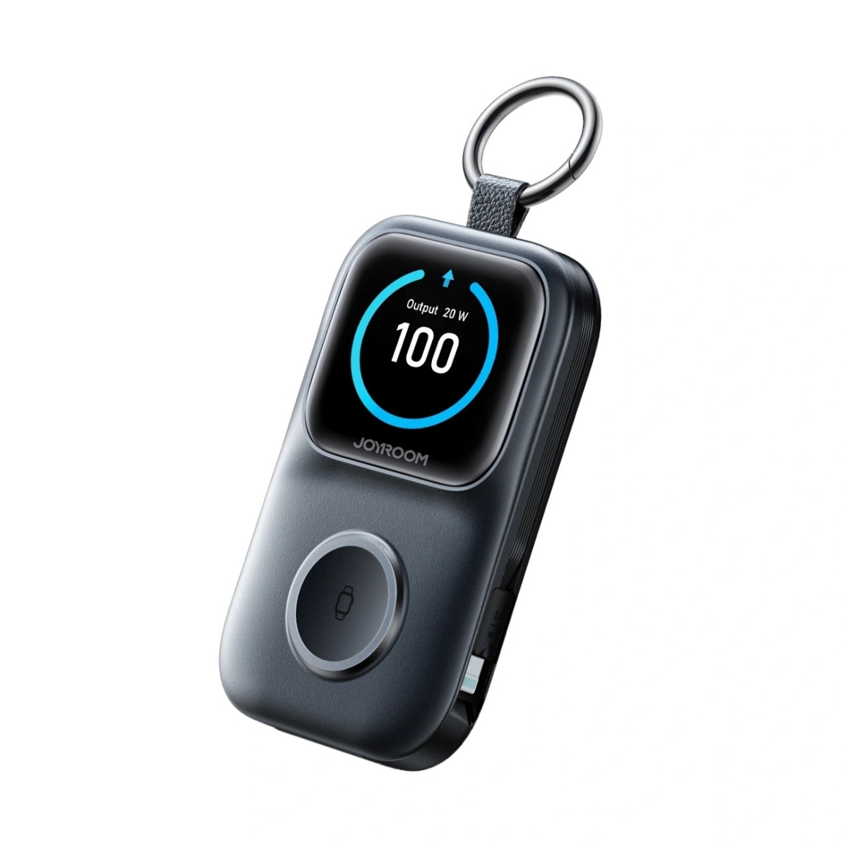 Joyroom JR-W19 Power Bank 5000mAh 5W με Θύρα USB-A και Θύρα USB-C Μαύρο - Image 2