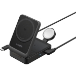 Anker Φορτιστής Magsafe 15W Μαύρος (MagGo 3-in-1 Foldable) B2557311 - Image 2