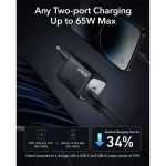 Anker Φορτιστής Χωρίς Καλώδιο GaN με Θύρα USB-A και 2 Θύρες USB-C 67W Μαύρος (Prime) A2669313 - Image 2