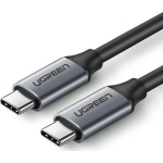 Ugreen USB 3.1 Cable USB-C male - USB-C 60W PD Μαύρο 1.5m 50751