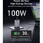 Anker Φορτιστής Χωρίς Καλώδιο GaN με Θύρα USB-A και 2 Θύρες USB-C 100W Power Delivery Μαύρος (Prime) - Image 4
