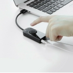 Ugreen CM129 15cm Εξωτερική USB Κάρτα Ήχου 2.0 - Image 3