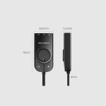 Ugreen CM129 15cm Εξωτερική USB Κάρτα Ήχου 2.0 - Image 2