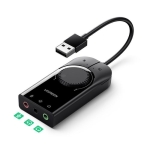 Ugreen CM129 15cm Εξωτερική USB Κάρτα Ήχου 2.0 - Image 4