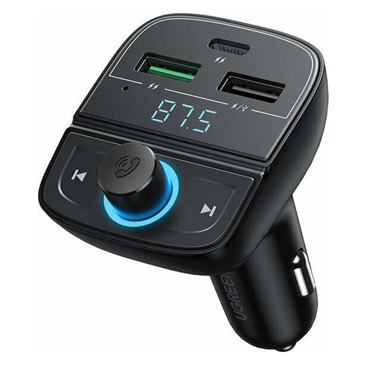 Ugreen FM Transmitter Αυτοκινήτου CD229 με MicroSD / Bluetooth - Image 3