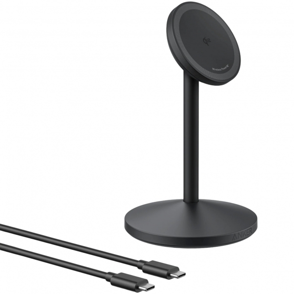 Anker Φορτιστής Magsafe 15W Μαύρος (MagGo Stand)