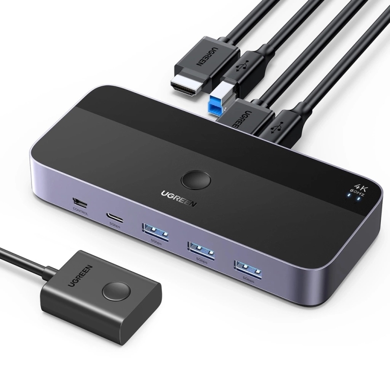 Ugreen HDMI Switch 2in1 Μαύρο CM664