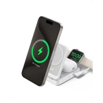 Anker Φορτιστής Magsafe 15W Λευκός (MagGo 3-in-1 Foldable) B2557321 - Image 3
