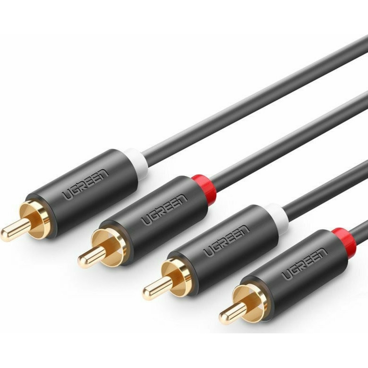 Ugreen Cable 2x RCA male - 2x RCA male 2m (10518) - Image 2